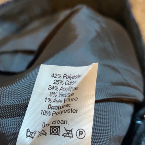 J Crew Black Metallic Orange Blue Skirt Festive 4 - Picture 8 of 12